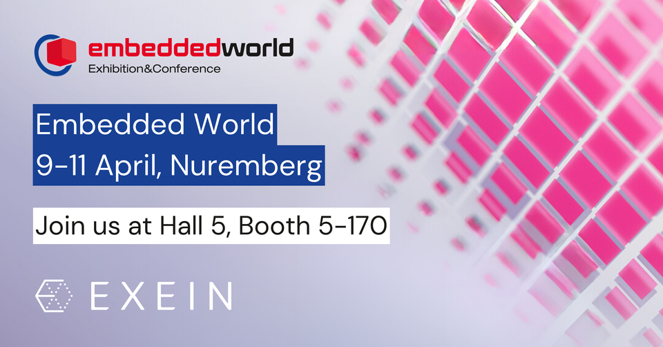 Join us at Embedded World 2024
